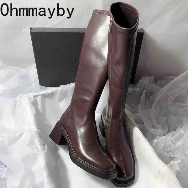 Stylowe Buty na Grubym Obcasie