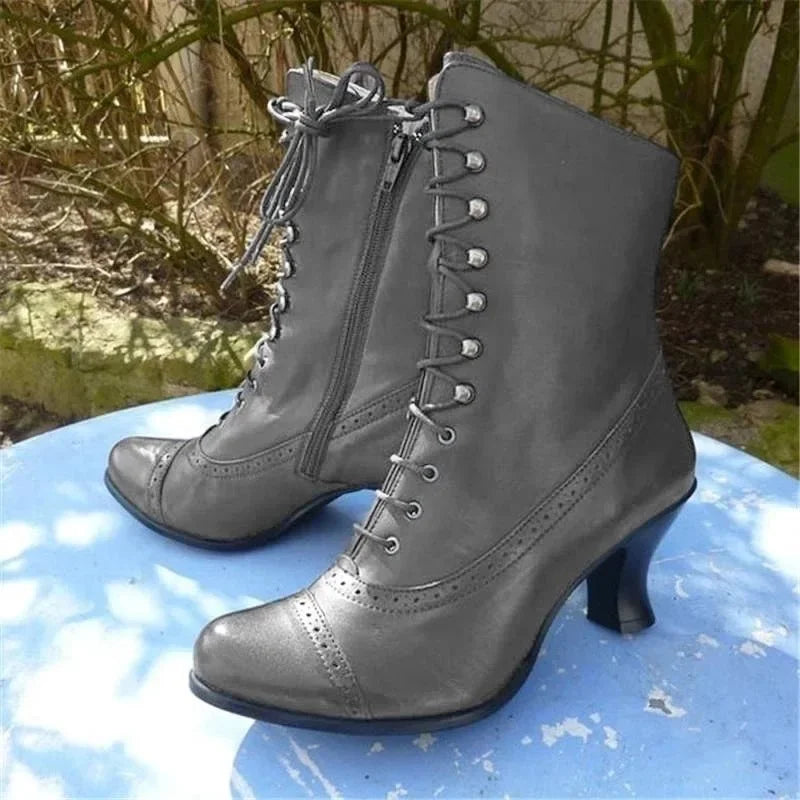 Damskie Buty Motocyklowe PU Skóra