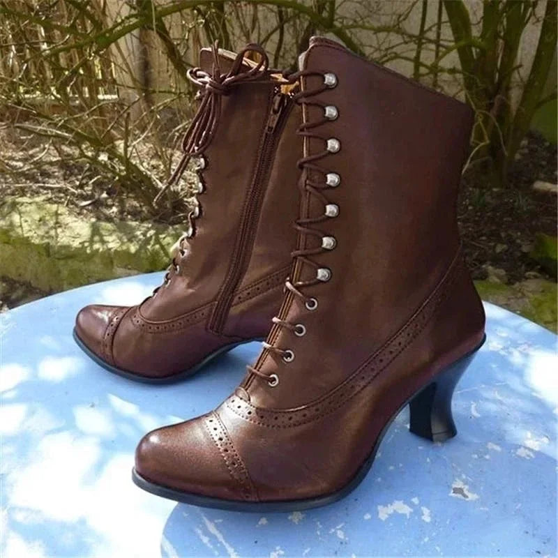 Damskie Buty Motocyklowe PU Skóra